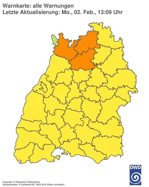 Aktuelle Wetterwarnungen für %region%