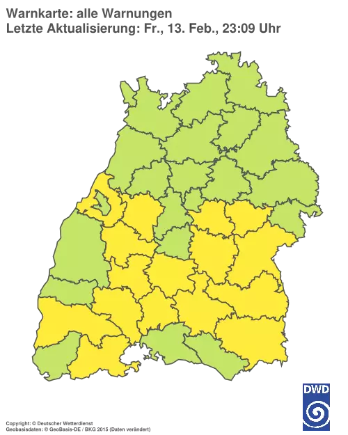 Aktuelle Wetterwarnungen für %region%