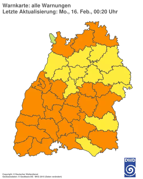 Aktuelle Wetterwarnungen für %region%