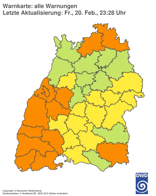 Aktuelle Wetterwarnungen für %region%