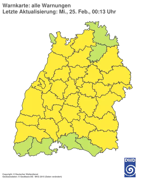 Aktuelle Wetterwarnungen für %region%