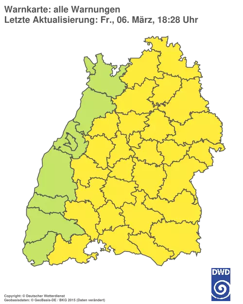 Aktuelle Wetterwarnungen für %region%