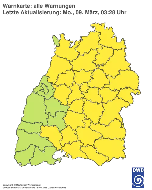 Aktuelle Wetterwarnungen für %region%
