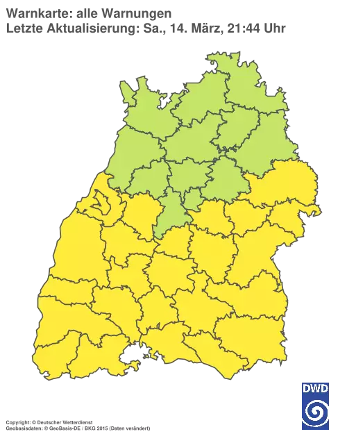 Aktuelle Wetterwarnungen für %region%