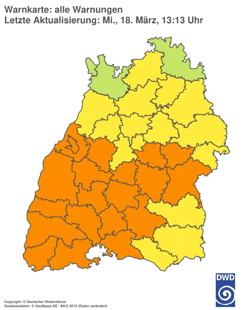 Aktuelle Wetterwarnungen für %region%