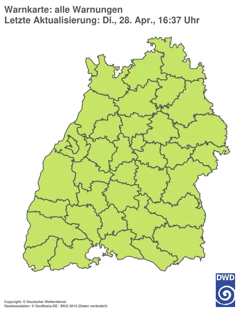 Aktuelle Wetterwarnungen für %region%